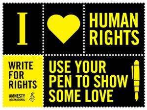 Local Amnesty chapter to host annual Write for Rights event